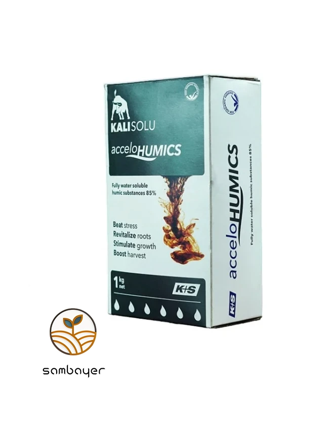 کود اکسلو اسید هیومیک Accelo Humic کا پلاس اس آلمان (k+s) یک کیلویی