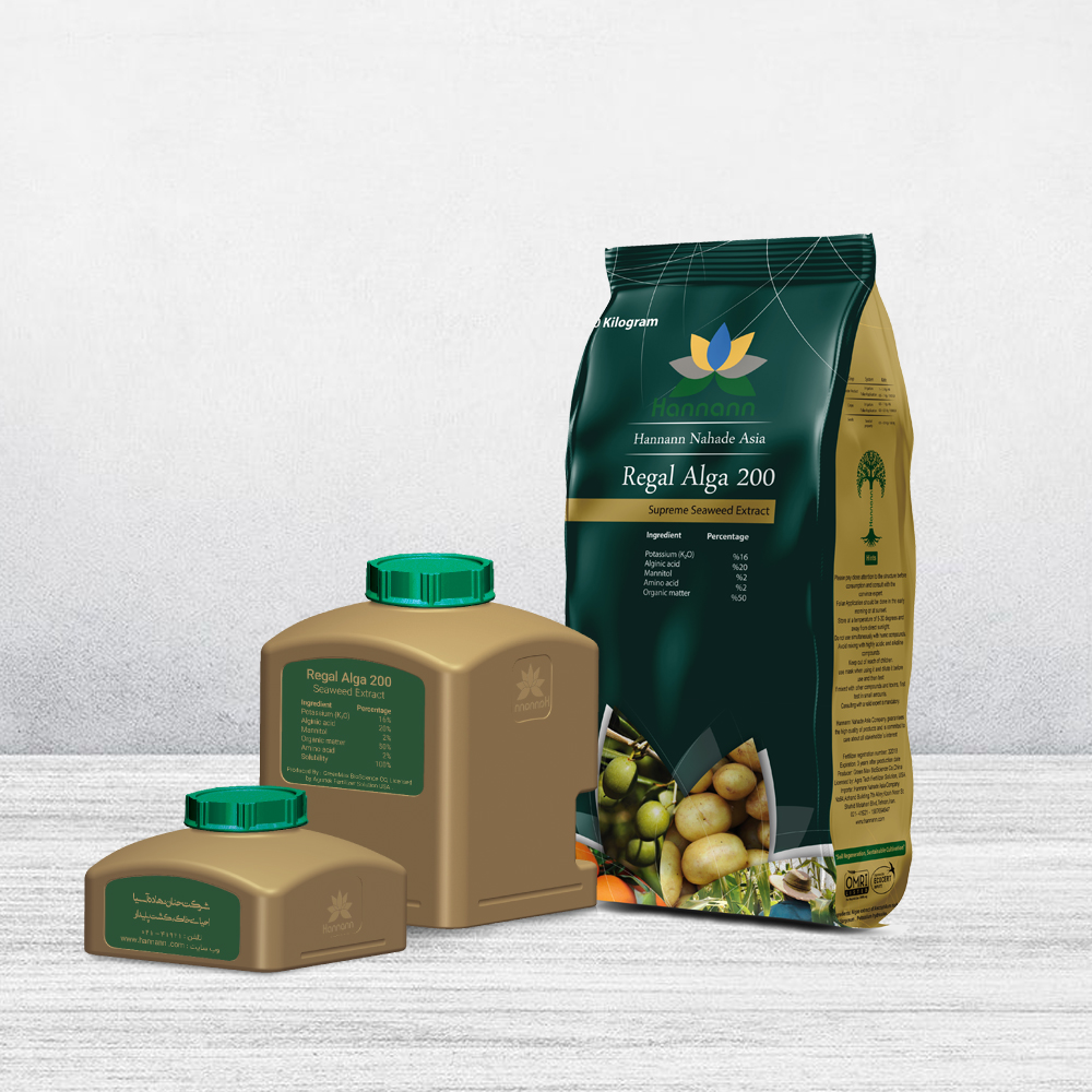 کود جلبک رگال آلگا 200 نیم کیلویی حنان نهاده