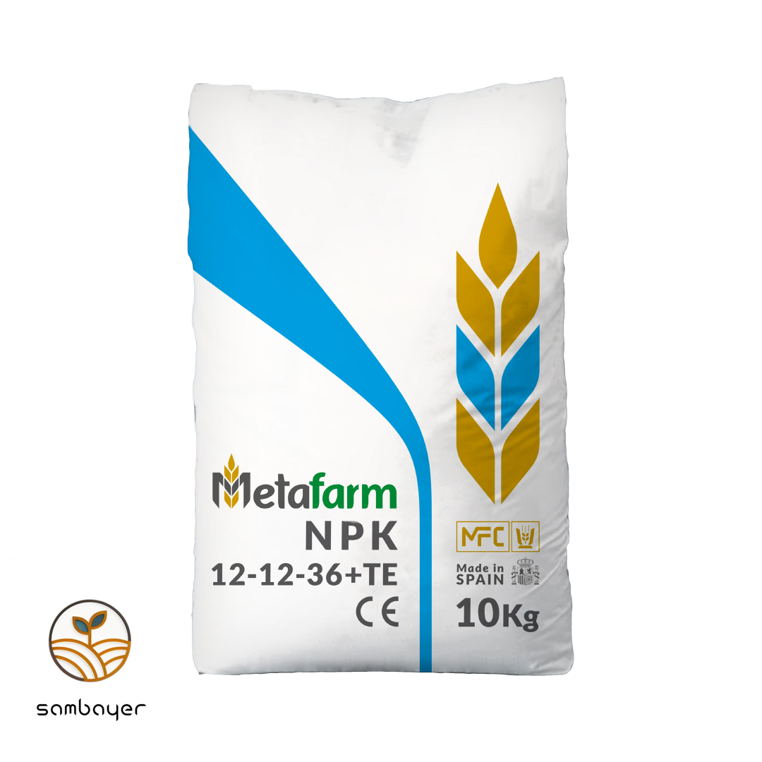کود NPK 12.12.36+Te متافارم ده کیلویی اسپانیا