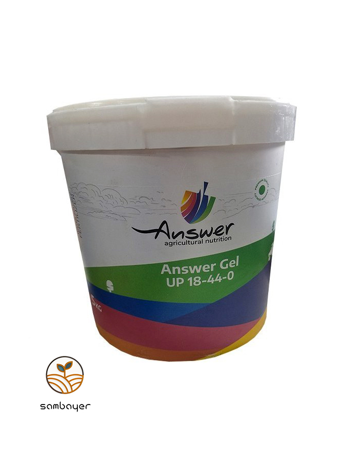 انسر ژل اوره فسفات 0-44-18 Answer حاصل نوین 5 کیلویی