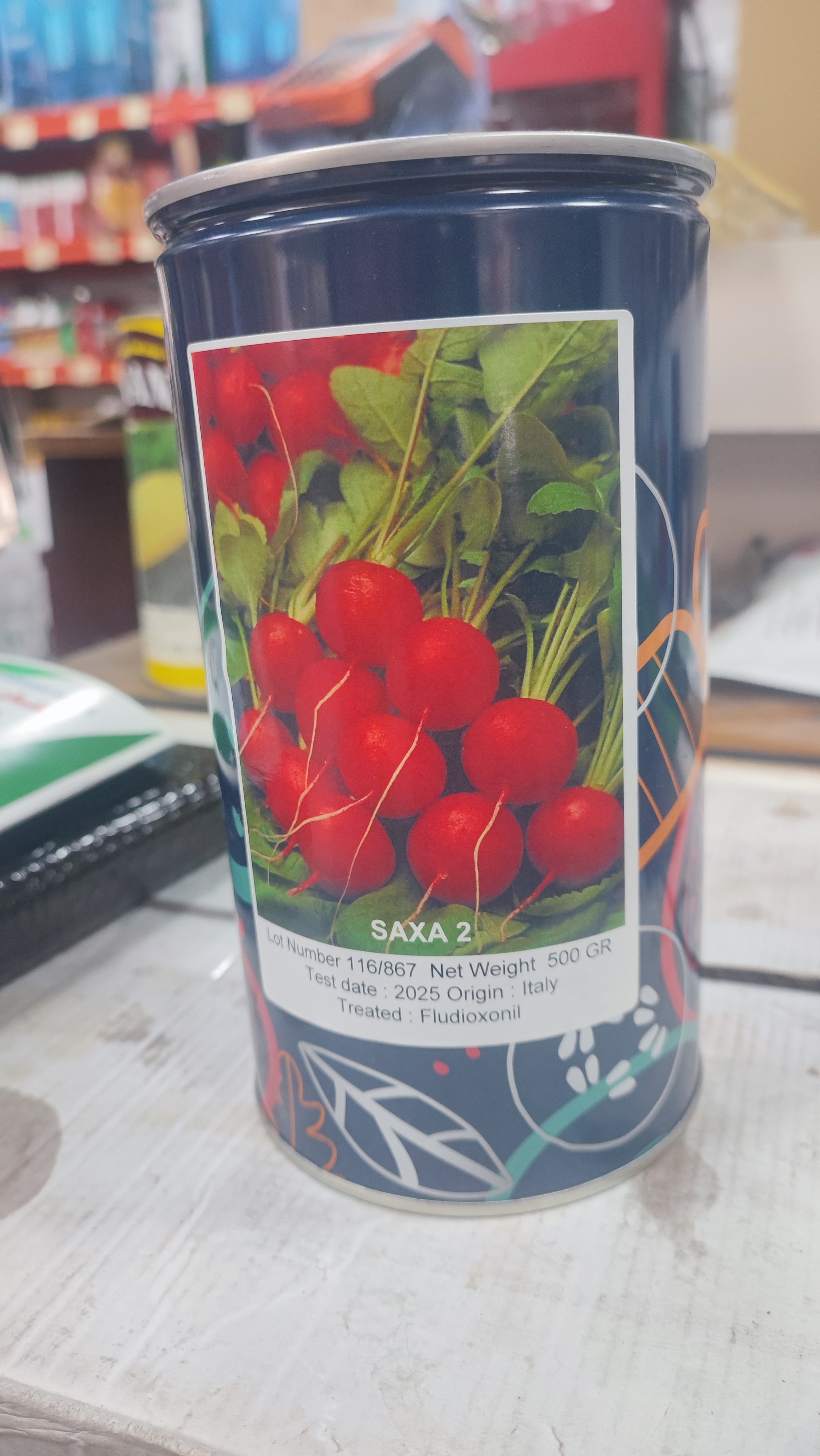 بذر تربچه یک کیلویی ریچموند Richmond seeds