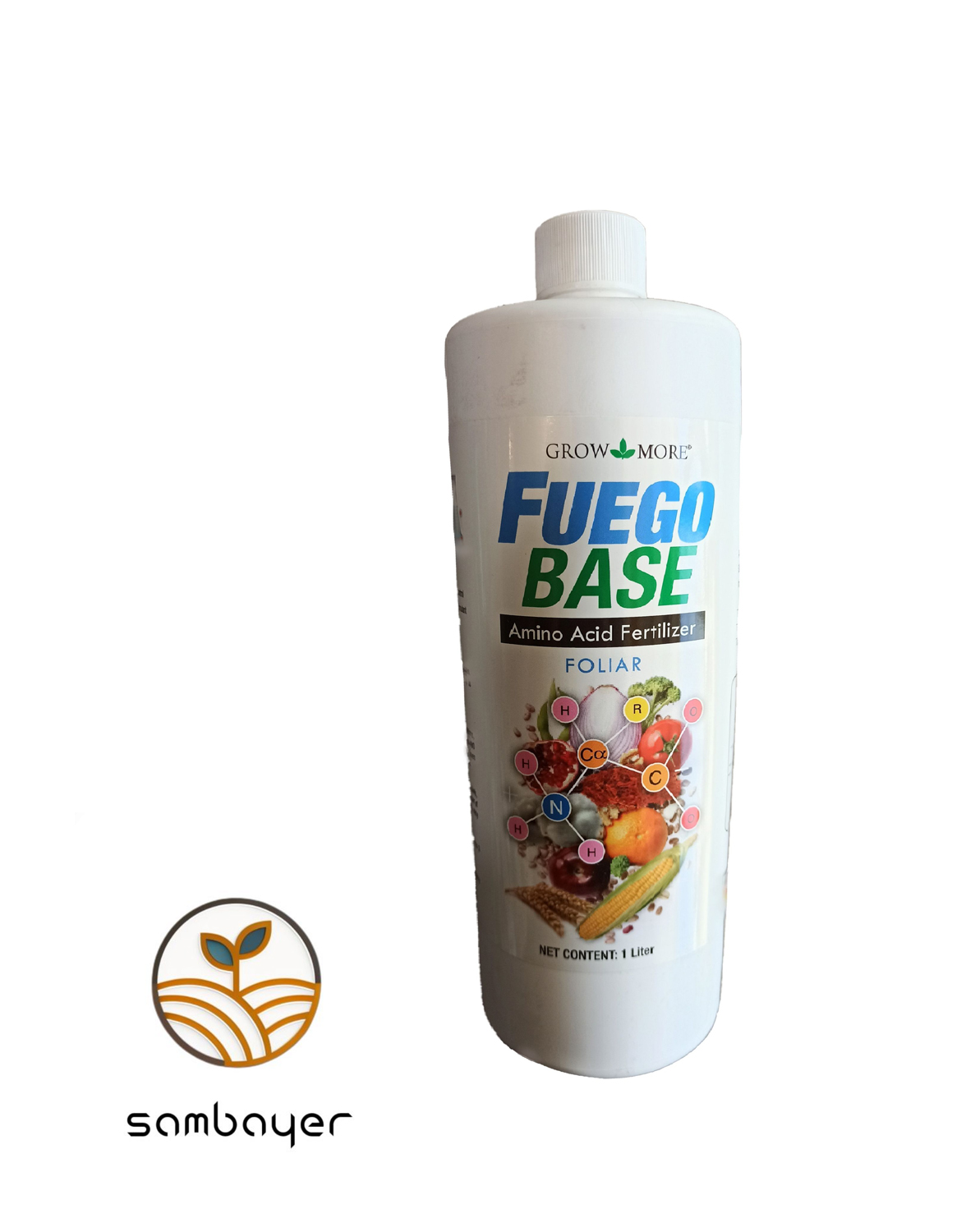 کود آمینو اسید فوگوبیس گرومور FUEGO BASE یک لیتری